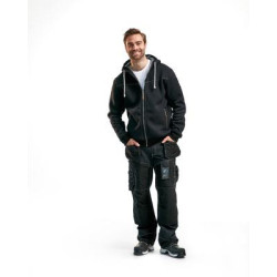 Sweat zippé à capuche doublure thermique 4933 - BLAKLADER