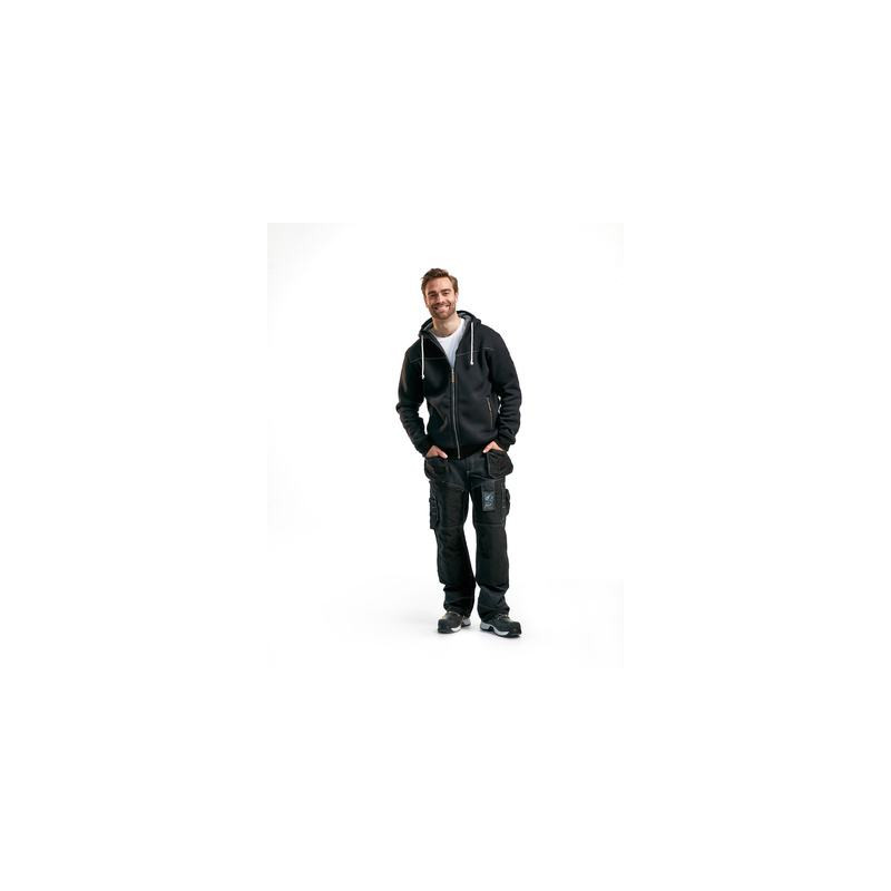 Sweat zippé à capuche doublure thermique 4933 - BLAKLADER