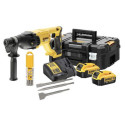 Perforateur sur batterie SDS-Plus DCH133M2K-FR 2x 4.0Ah + Set d\'accessoires - DEWALT