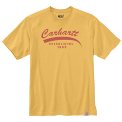 T-shirt graphic jaune - CARHARTT