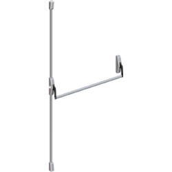 Serrure anti-panique barre 3 points CROSS BAR 89 Design - JPM