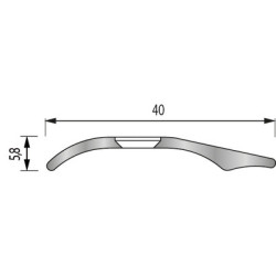 Barre de seuil multiniveaux 2800 mm adhésive - DINAC