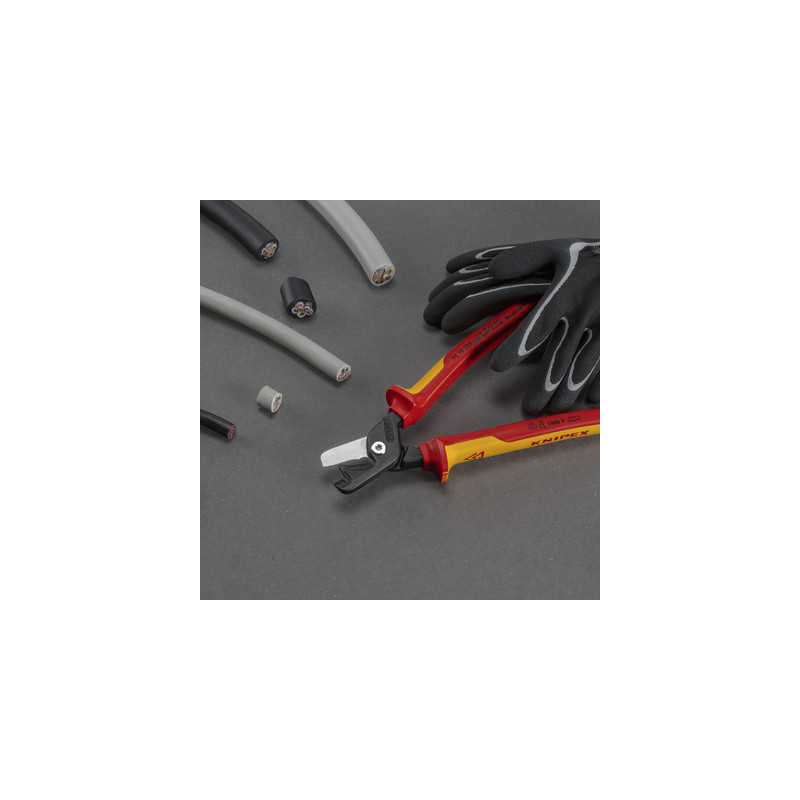 Pince coupe câbles STEPCUT® XL - KNIPEX