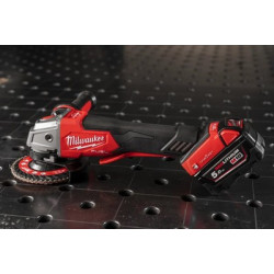 Meuleuse d'angle sur batterie diam 125 mm 18V M18 FUEL ONEFSAG125XPDB-0X (Machine seule) - MILWAUKEE