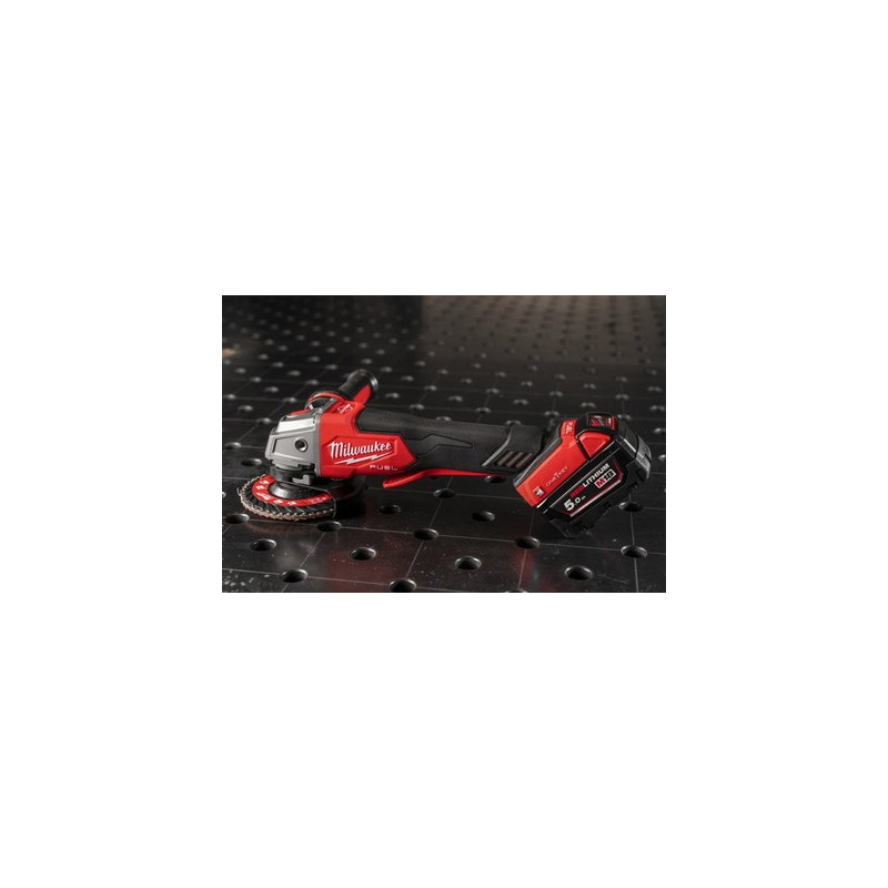 Meuleuse d'angle sur batterie diam 125 mm 18V M18 FUEL ONEFSAG125XPDB-0X (Machine seule) - MILWAUKEE