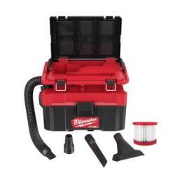 Aspirateur eau et poussière sur batterie 18V PACKOUT M18 FUEL FPOVCL-O - MILWAUKEE