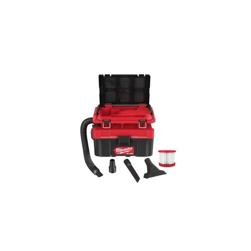 Aspirateur eau et poussière sur batterie 18V PACKOUT M18 FUEL FPOVCL-O - MILWAUKEE