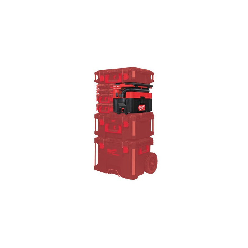 Aspirateur eau et poussière sur batterie 18V PACKOUT M18 FUEL FPOVCL-O - MILWAUKEE