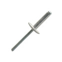 Rivet standard aluminium / acier tête extra large ASX - SCELL IT