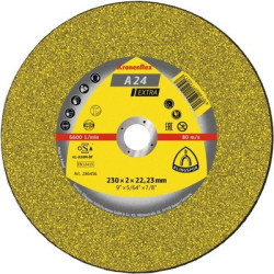 Disque à tronçonner métal A24 EXTRA - KLINGSPOR