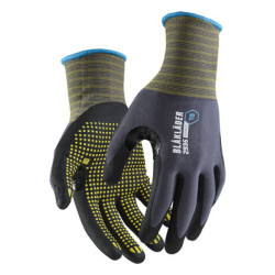 Gants de travail tactile en nitrile avec adhérence par points 2935 - BLAKLADER