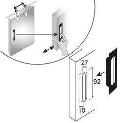 Cuvette à encastrer ovale inox - CADAP