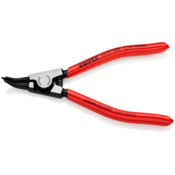 Pince pour circlips extérieurs d'arbre coudée à 45° - KNIPEX