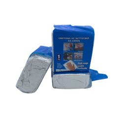 Sac 1 kg de chiffons draps blancs pur coton - COMPAS