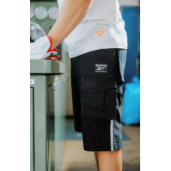 Short coton noir - REEBOK