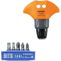 Cliquet en T + 5 embouts - VESSEL