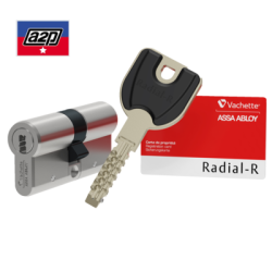 Cylindre européen double entrée varié A2P* RADIAL-R - VACHETTE ASSA ABLOY
