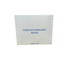 Chiffons blancs extra fins blanchis 10 kg - COMPAS