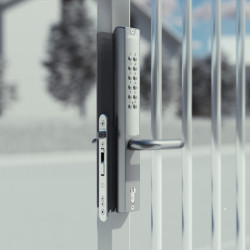 Serrure à code électronique sur batterie pour serrure encastrées VERA - LOCINOX