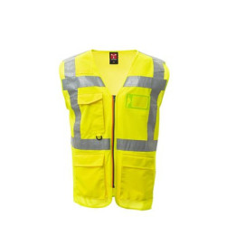 Gilet haute visibilité respirant multipoches - PAYPER