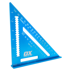 Equerre aluminium 180 mm RAFTER SQUARE - OX TOOLS