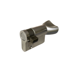 Demi-cylindre européen à bouton 5111 CGF nickelé - VACHETTE ASSA ABLOY