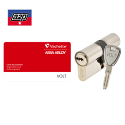 Cylindre européen double entrée A2P* VOLT - VACHETTE ASSA ABLOY