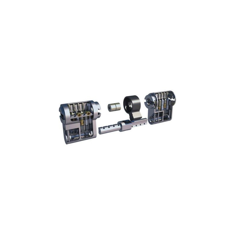 Cylindre européen double entrée BRAVUS modulaire PACK4 - ABUS