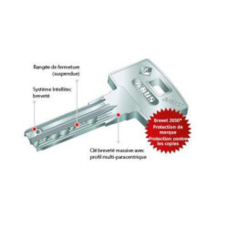 Cylindre européen à bouton BRAVUS modulaire PACK2 - ABUS