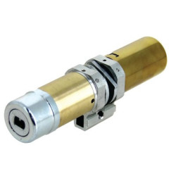 Cylindre rond double entrée F3D monobloc pour remplacement A2P*** doré - FICHET