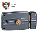 Serrure applique monopoint horizontale à fouillot CITY sur numéro KCF001921 - ISEO