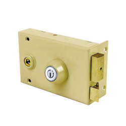 Serrure applique monopoint horizontale à fouillot KESO 8000 OMEGA - JPM
