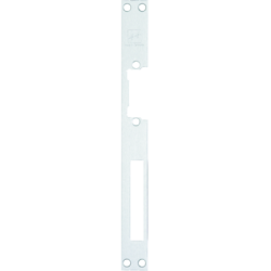 Têtière plate pour gâche électrique double empennage bouts carrés  - EFF EFF