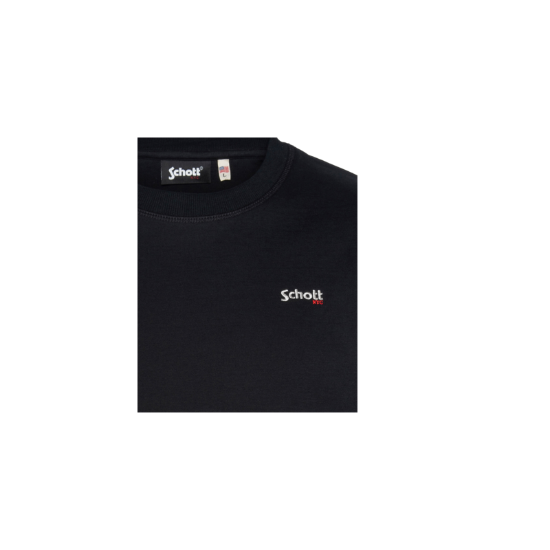 Sweatshirt col rond - SCHOTT