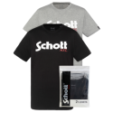 Lot de 2 t-shirts - SCHOTT