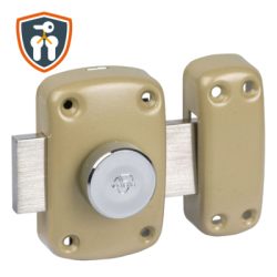 Paire de verrou monopoints à bouton CYCLOP 7600s'entrouvrant - VACHETTE ASSA ABLOY