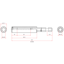 Porte embouts magnétique brochable - VESSEL