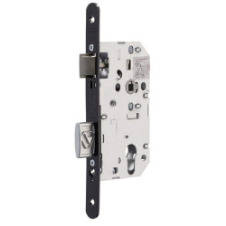 Serrure encastrer monopoint axe 50 C8 pêne dormant demi-tour D455 bouts ronds - VACHETTE ASSA ABLOY