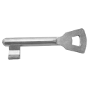 Clé pour serrure à encastrer monopoint pêne dormant demi-tour D350 - VACHETTE ASSA ABLOY