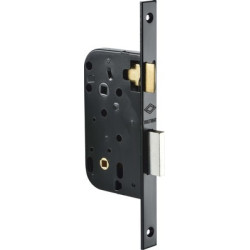 Serrure à encastrer monopoint axe 40 bec de cane  à condamnation NF240 bouts carrés - JPM