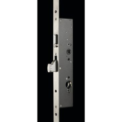 Serrure électrique encastrée multipoint MULTIBLINDO E-MOTION EXIT têtière plate - ISEO