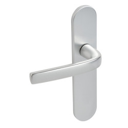 Ensemble sur plaque EA165 LOGIO argent - BEZAULT ASSA ABLOY