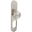 Ensemble sur plaque palière EA195 LINOX 493/6327 - BEZAULT ASSA ABLOY