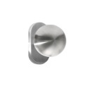 Bouton sphère sur rosace étroite fixe inox - COGEFERM