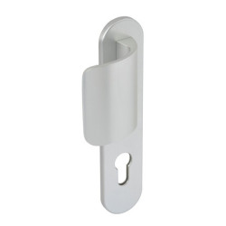 Ensemble sur plaque palière 534 EA165 LOGIO clé i argent - BEZAULT ASSA ABLOY