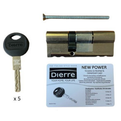 Cylindre européen double entrée 35X45 NEW POWER A2P** - DIERRE