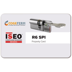 Cylindre européen à bouton R6 SPI modulaire CGF - ISEO