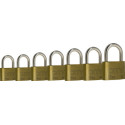Cadenas à clé laiton CITY s\'entrouvrant - ISEO