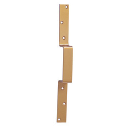 Bride de recouvrement 452 pour gâche bois de verrou CAVITH et multipoints - ISEO