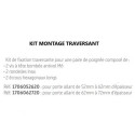 Kit de fixation traversante pour poignées aileron ALETA 7060 - ALMA